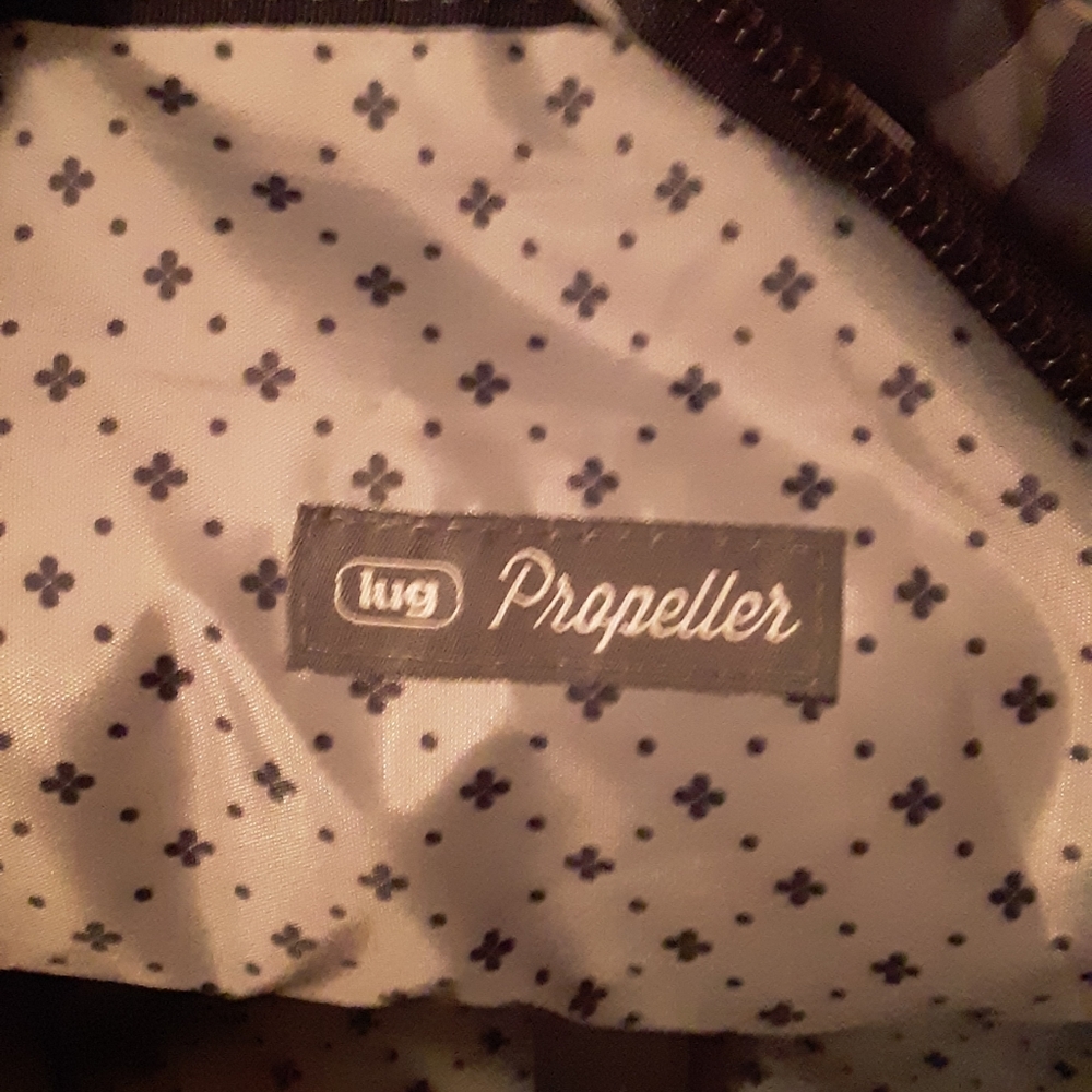 Lug Propeller Blue and Gray Camouflage Travel Bag - Picture 4 of 4